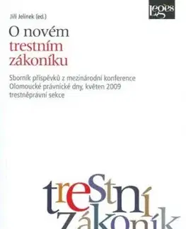 O novém trestním zákoníku