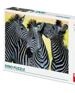 Puzzle Tri zebry 500 Dino