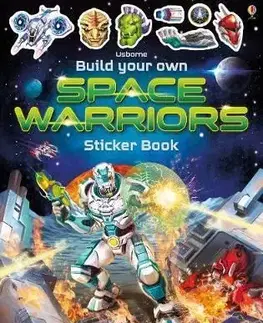 Build Your Own Space Warriors Sticker Book - Simon Tudhope
