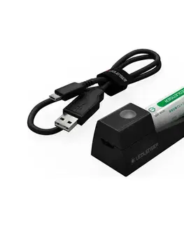 Ledlenser 500986 - Nabíjačka batérií 1× Li-ion 5 V + akumulátor 750 mAh 500986