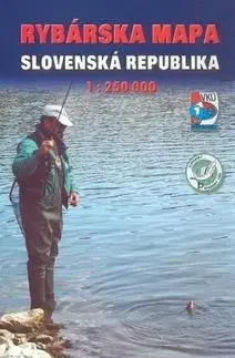 Rybárska mapa SR 1:250 000