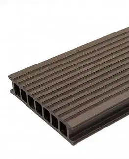 DECEUNINCK Terasová doska Deceuninck TWINSON ESSENTIAL TERRACE 9555, Kôra 504 28 x 140 x 4000 mm