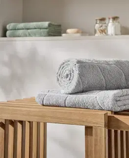 Žakárové uteráky, 2 ks, sivé