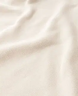 Tričko so štruktúrou, krémové