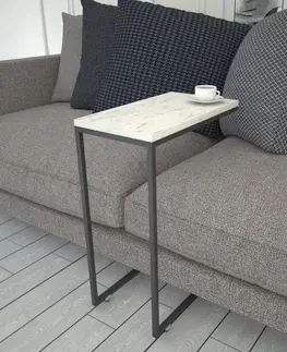 Príručný stolík / Odkladací stolík Callen - White Marble