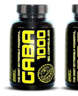 1+1 Zadarmo: GABA 1000 od Best Nutrition 120 kaps. + 120 kaps.