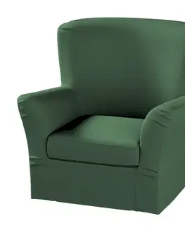 Dekoria Poťah na kreslo Tomelilla, zelená, Poťah na kreslo Tomelilla, Cotton Panama, 702-06