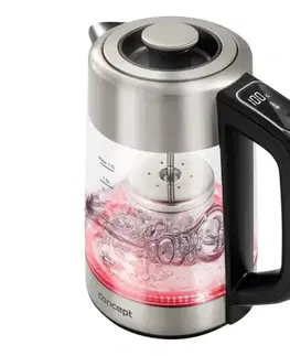 Concept RK4190 - Rýchlovarná kanvica s termoreguláciou 1,7 l 2200W/230V nerez rk4190