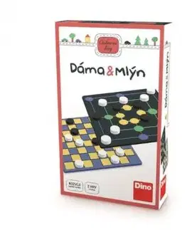 Cestovna hra Dáma a mlyn Dino