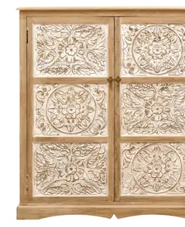 Komoda Sita 115x140x45 indický masív mango