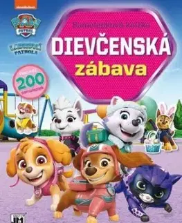 Labková patrola - Samolepková knižka - dievčenská zábava