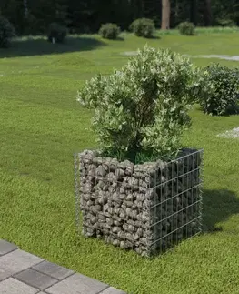 Gabiónový vyvýšený záhon pozinkovaná oceľ Dekorhome