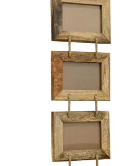 Fotorámčeky 5ks Devi  22x85 indický masív mango