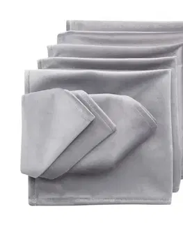 Dekoria Sada obrúskov 6 ks 42x42cm Velvet 704-11, 42x42