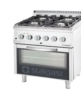STALGAST Plynový sporák s rurou GN2/1 STALGAST