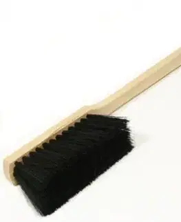 Kinekus Metlička ručná drevená, 80cm, dlhá, čierne štetiny