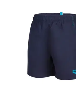 arena detské plážové boxerky Solid R, námornícke modré
