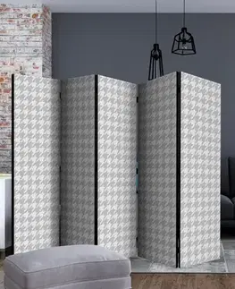 Paraván Dogtooth Check Dekorhome