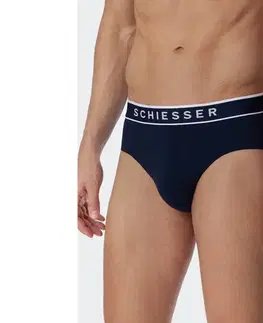Slipy SCHIESSER, 3 ks, tmavomodré