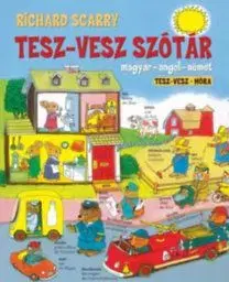 Tesz-vesz szótár - Magyar-angol-német - Richard Scarry