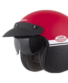 Cassida Oxygen Jawa OHC 2.0 červená matná/černá/bílá XL (61-62)
