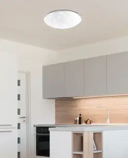 Stropná lampa biela LED 49cm 4000K hviezdna obloha Magnus