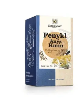 Sonnentor BIO Bylinný čaj fenikel-aníz-rasca
