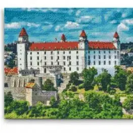 Diamantovanie podľa čísiel Bratislava (40x60cm)