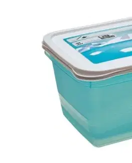 Kinekus Dóza na potraviny plastová, sada 2ks, MAGIC ICE/POLAR 2L, 20,5x15,5x10,5cm, obdĺžnik