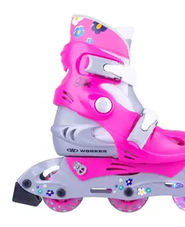 WORKER Polly LED - so svietiacimi kolieskami XS (26-29)