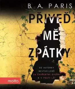 Přiveď mě zpátky - audiokniha - B. A. Paris