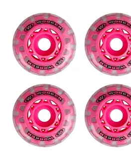 WORKER Náhradné kolieska na kolieskové korčule TriGo Skate 64mm zelená