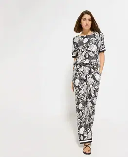 Nohavice Olsen Wide Leg