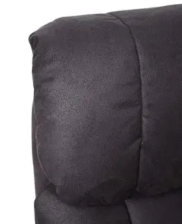 Relaxačné kreslo s podnožkou Dekorhome