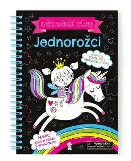Vyškrabávací zábava: Jednorožci