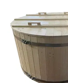DEOKORK Drevená kaďa s vložkou Hot tub (900L)