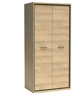 Skriňa Mediolan M1 Natural Hikora