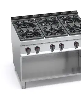 BERTO´S  6- Plynový sporák BERTO´s 53,5 kW
