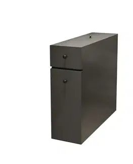 Skrinka do kúpeľne Calencia Anthracite