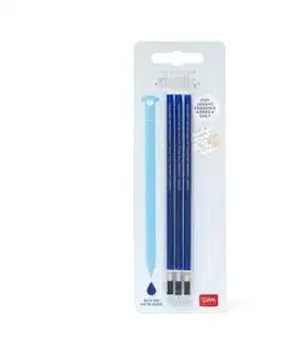 Legami Náhradné náplne do gumovacích pier 3ks modrá ERASABLE PENS - Legami