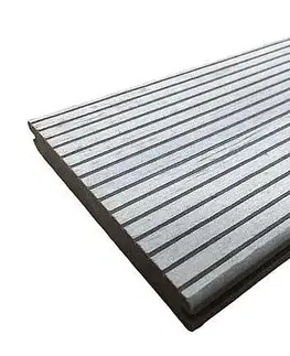 Terasový profil WPC Sun šedá 20 × 140 × 2000 mm | jemné rýh. / drevodekor
