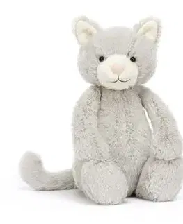 Bashful sivé mačiatko plyšová hračka JELLYCAT - JELLYCAT