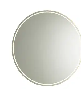 Moderné zrkadlo do kúpeľne 80 cm vrátane LED a dotykového stmievača - Sebas