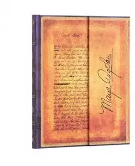 Zápisník Paperblanks Angelou, I Know Why the Caged Bird Sings Ultra Lined - Paperblanks