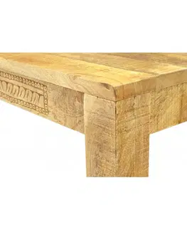 Lavica Manu 175x40 indický masív mango