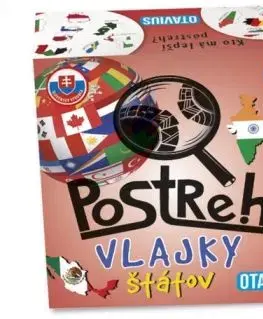 Spoločenská hra Postreh! Vlajky štátov