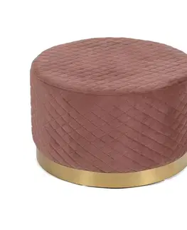 Taburet SOFT Ring, ružové zlato
