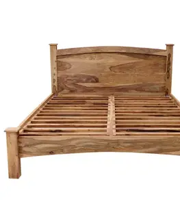 Posteľ  160x200 Rami indický masív palisander