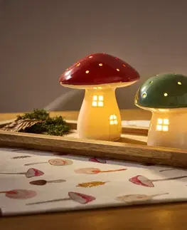 LED hríby, 2 ks