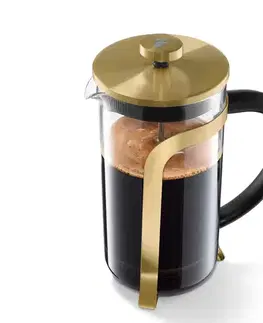 Kanvica french press 800 ml, 6 šálok, zlatá